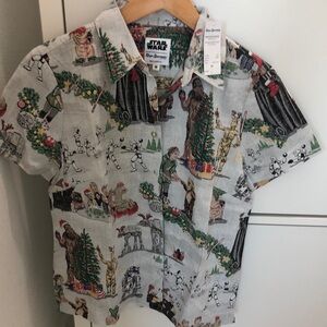 Reyn Spooner Star Wars limited edition Women’s shirt design “StarWarsSithmas”